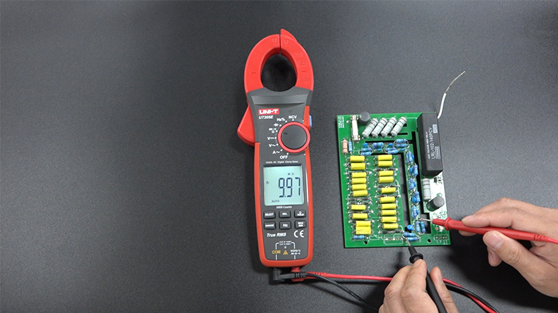 Ứng dụng đo điện trở ampe kìm UNI-T UT207B